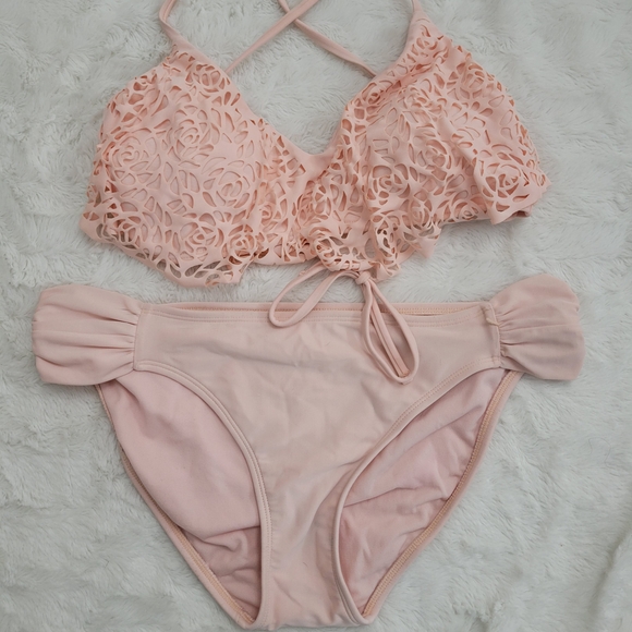 Avia Soft Pink Bikini Set - Picture 1 of 5